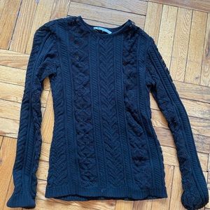 Alexander Wang black sweater